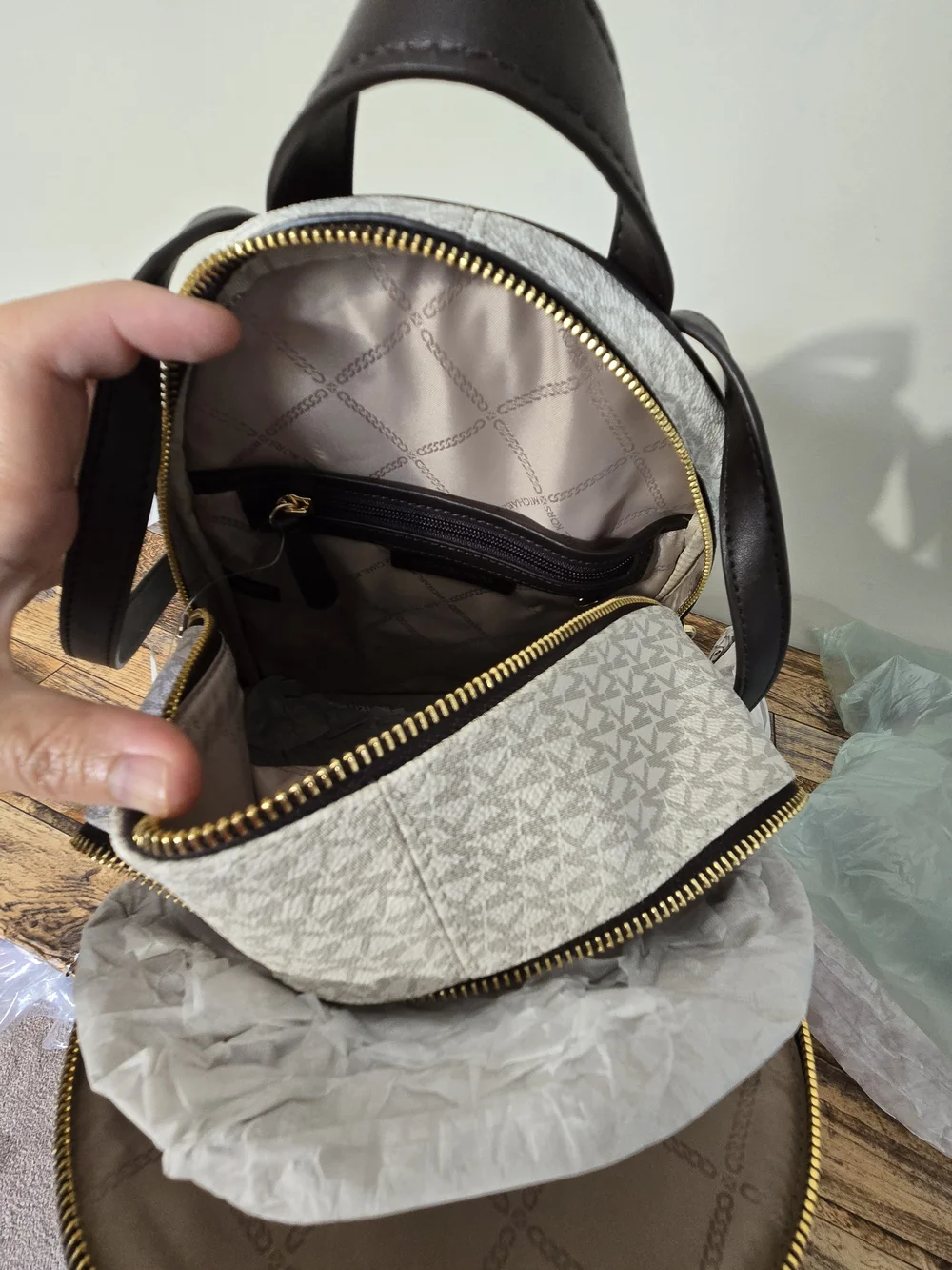 Michael Kors Rhea Backpack In Colorblock